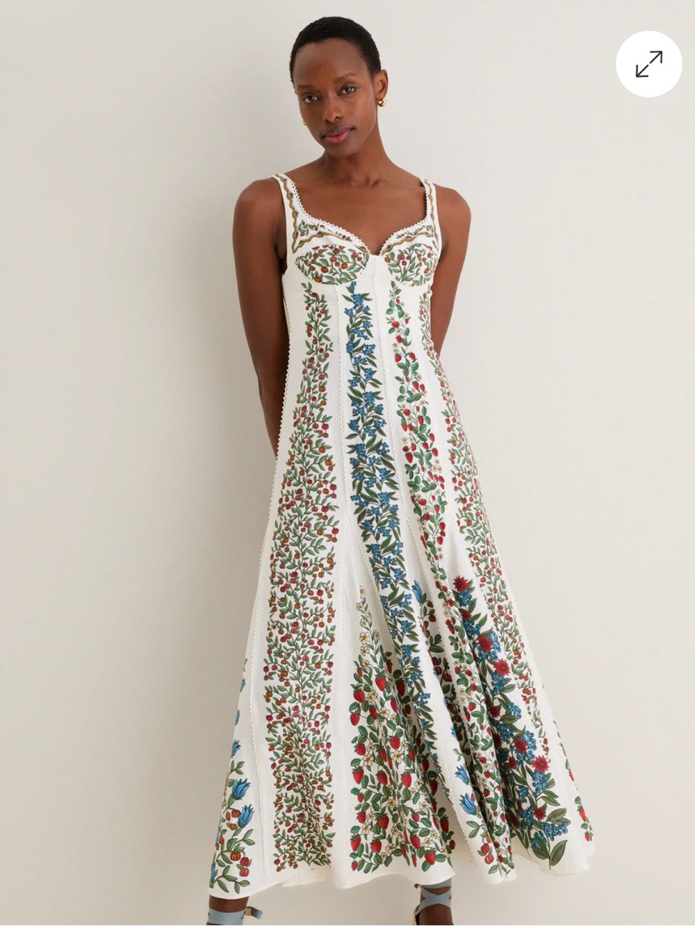 FARM Fruit Beauty Maxi Dress large - Picture 2 of 14